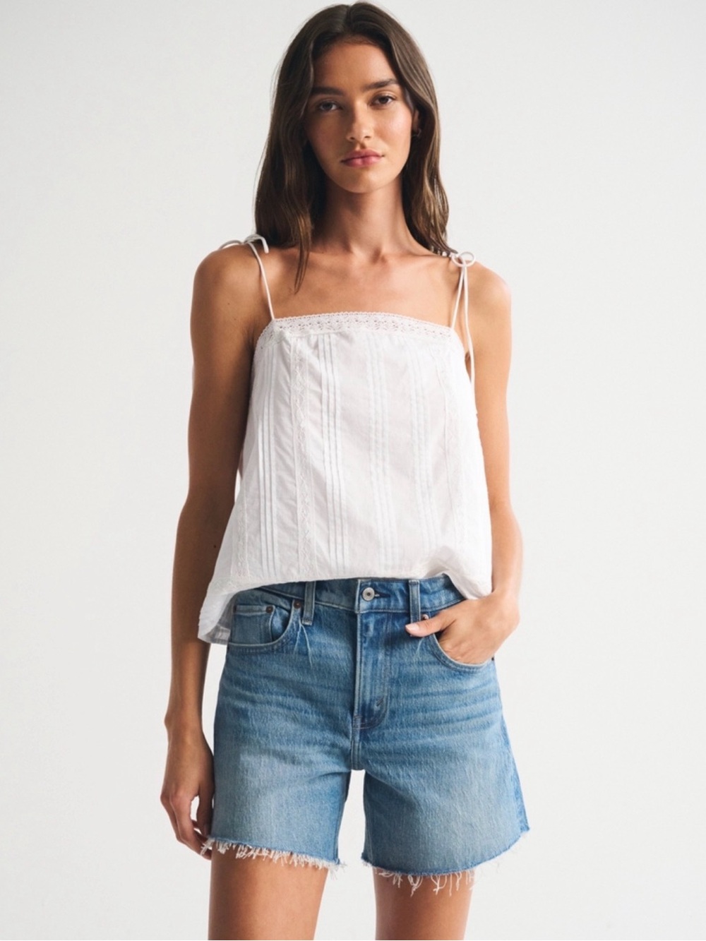 Abercrombie & Fitch Denim The Dad Short High Rise